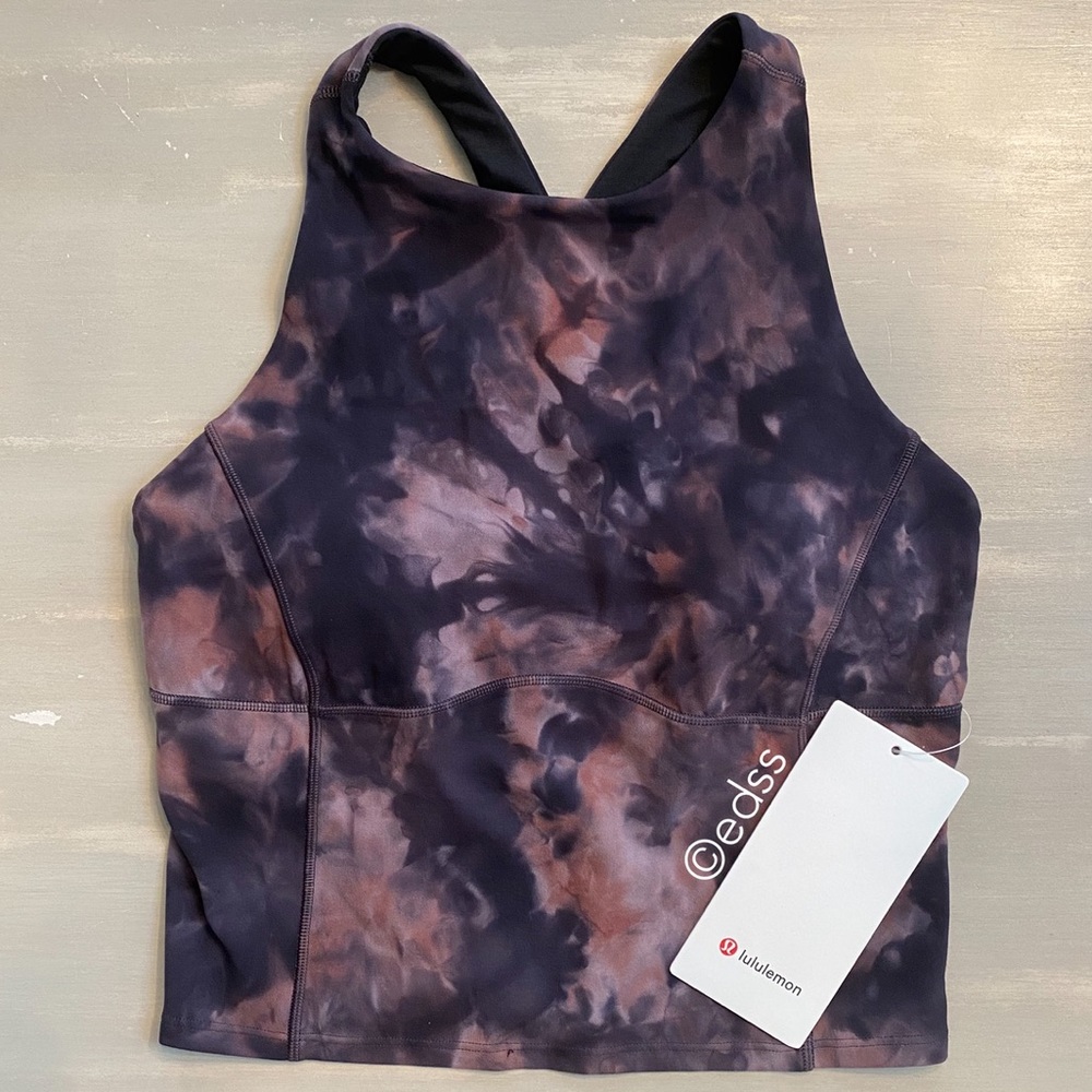 Lululemon Key To Balance Tank Diamond Dye Pink 6